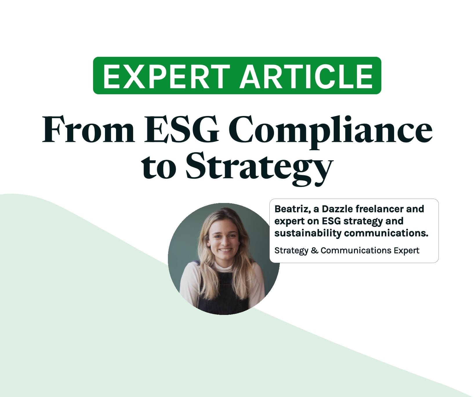 From ESG Compliance to Strategy