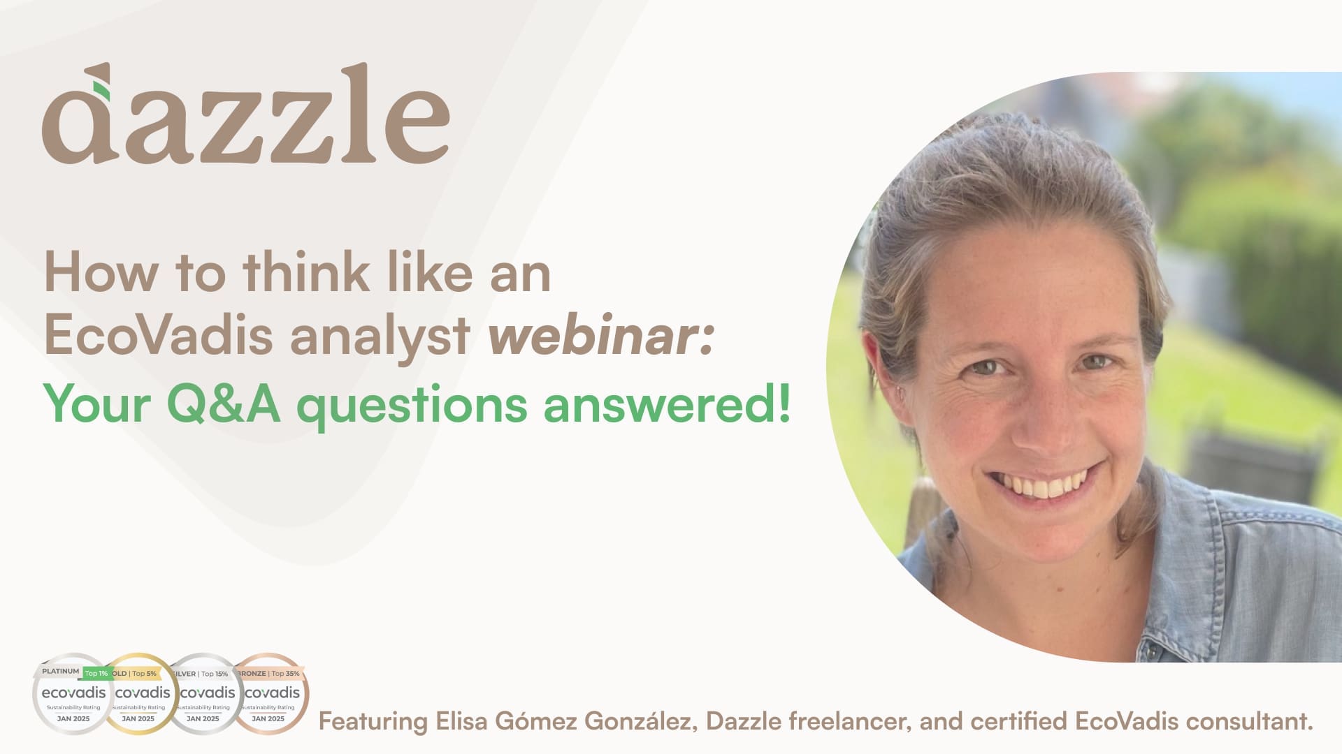 Your EcoVadis questions answered: Insights from our expert webinar