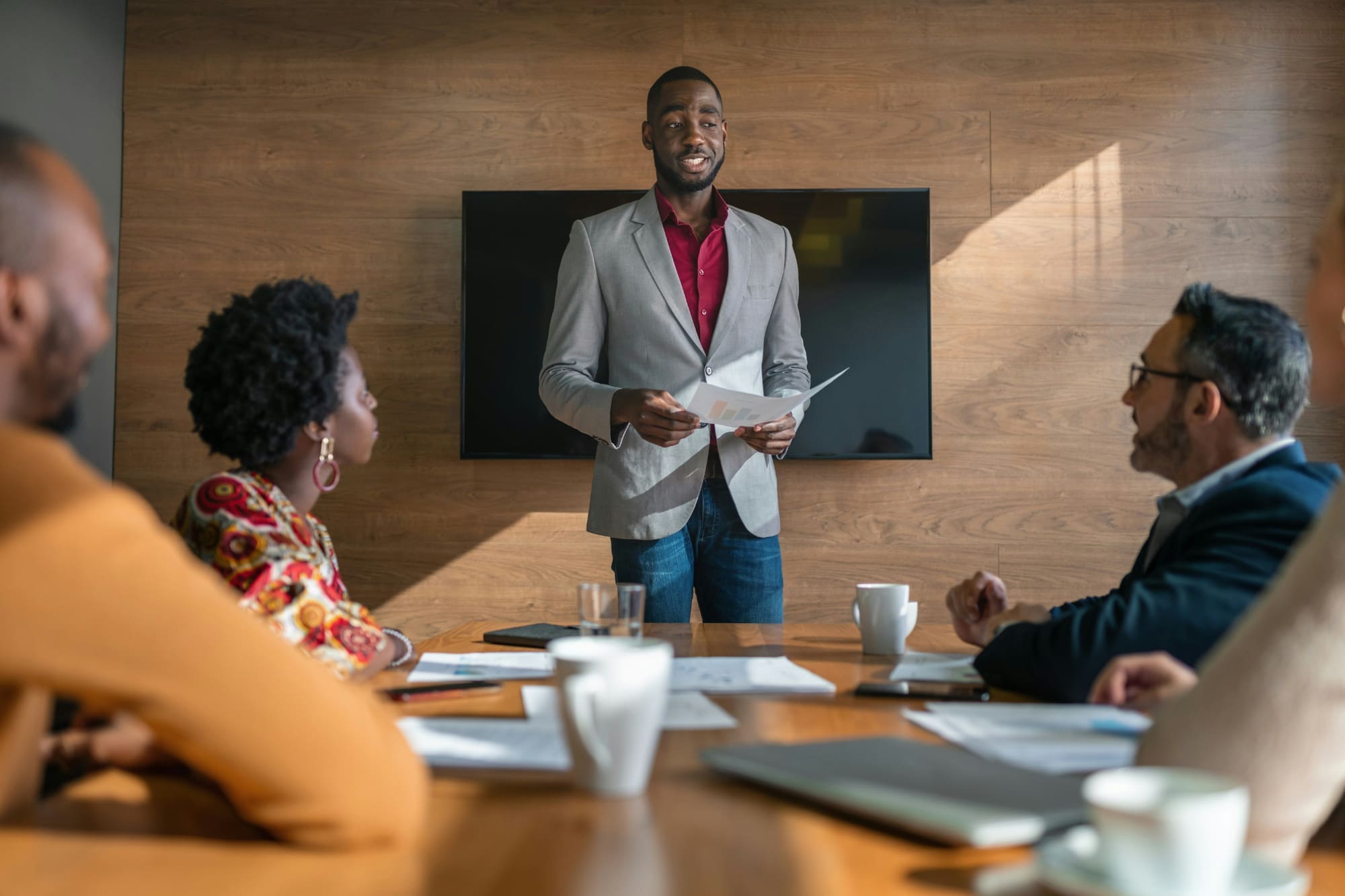 Speak to leadership